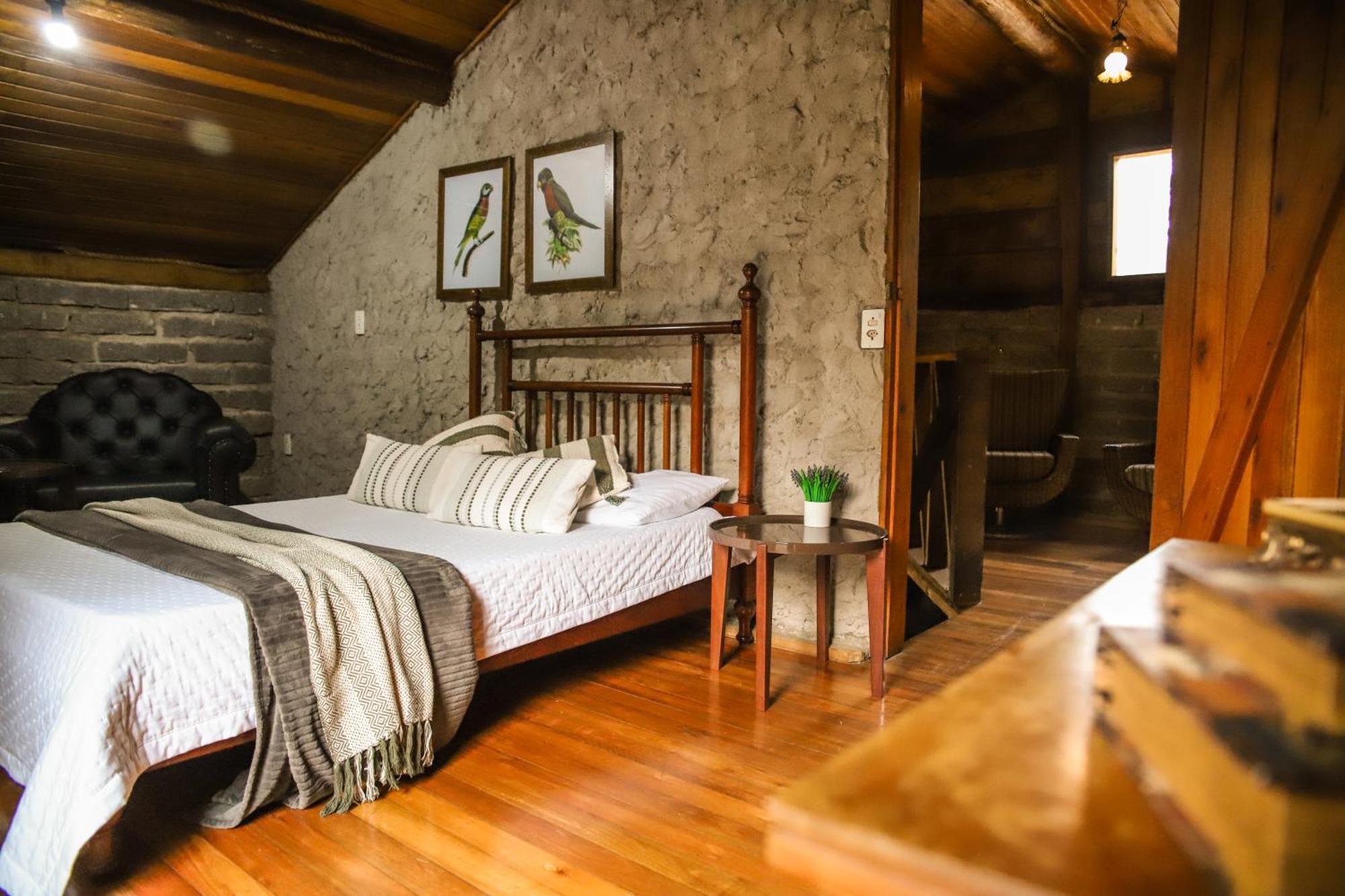 Chale Casa De Pedra, Vivenda Serra Velha, Chales De Montanha Timbe do Sul Экстерьер фото