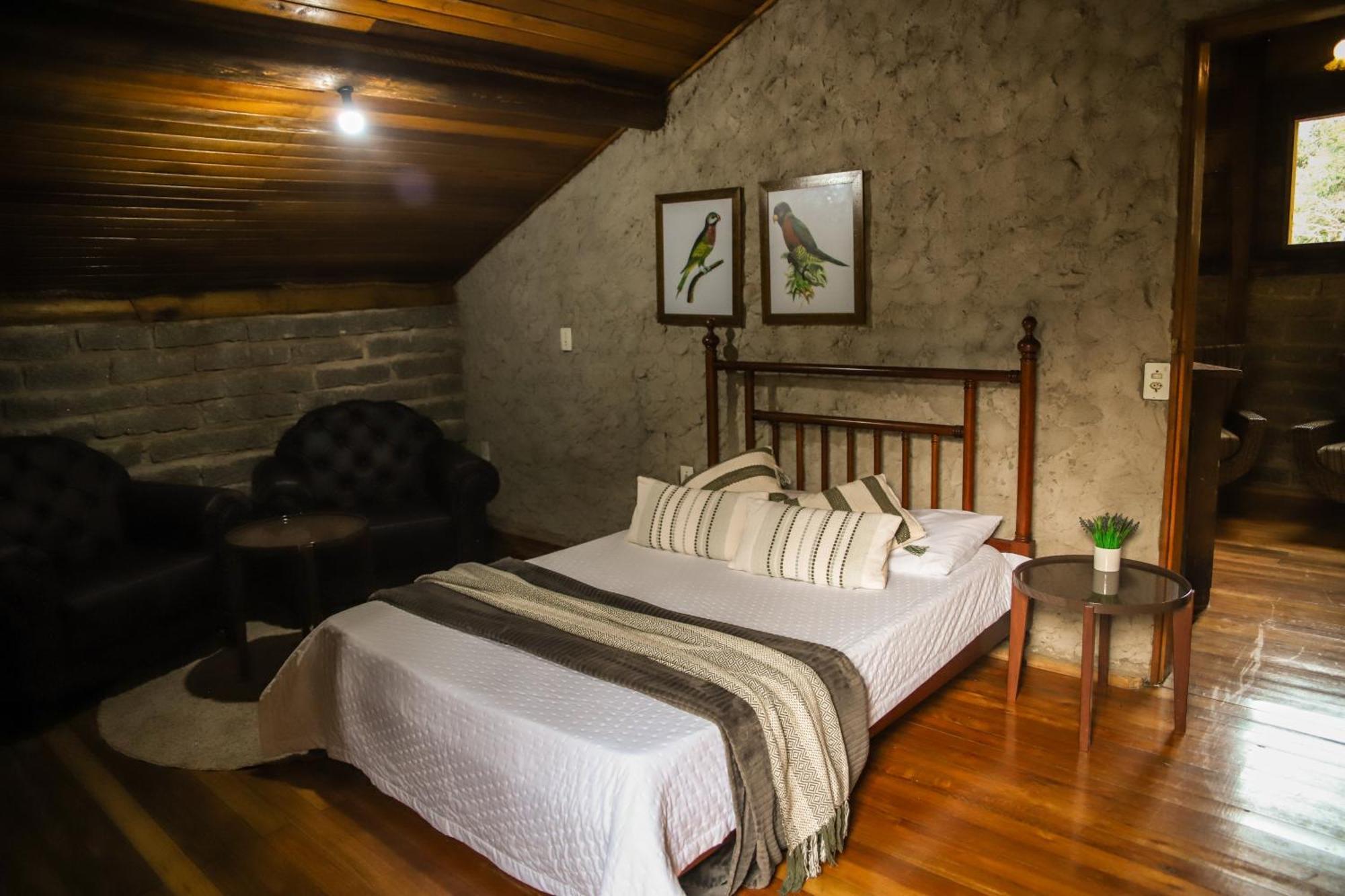 Chale Casa De Pedra, Vivenda Serra Velha, Chales De Montanha Timbe do Sul Экстерьер фото